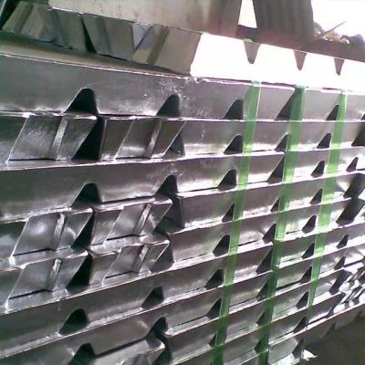 China Zinc Ingot High Purity Primary Zinc Alloy Ingot zamak3 zamak5 	Zinc Alloy Ingots for sale