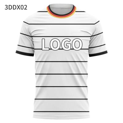 China Shirts & Tops Custom High Quality Soccer Uniform Men's T-shirt Football Tank Tops Soccer Jersey OEM T-shirt 3DDX02 for sale