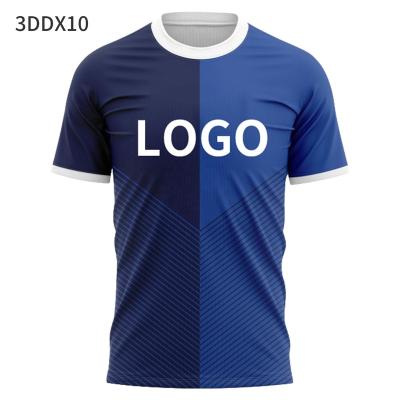 China Shirts & 2022 Tops Designer Tshirts T-shirt Sublimation Mens Sports T-Shirts Cycling Tank Top Custom Thai Print Football Tank Top Quality DX10 for sale