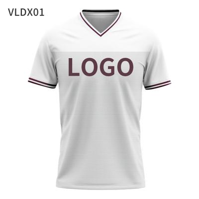 China Shirts & Wholesale Customized V Neck Tops Manufacturer T Shirt Football Tank Top Sports Wear Latest Design Customized Football Tank Top VLDX01 for sale