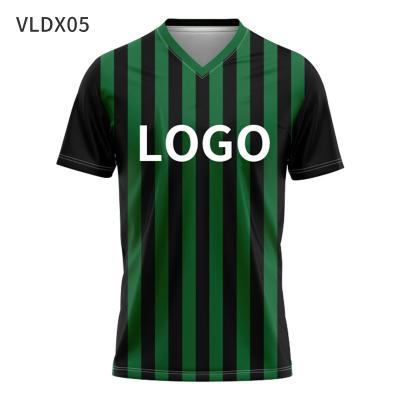 China Shirts & Tops Custom Design Football Uniform Shirts Rugby Jogger Wear Full Sublimation T-shirts Digital Printing Football Jersey VLDX05 for sale