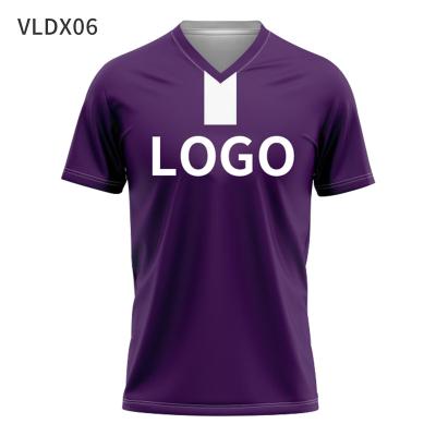 China Shirts & Tops 2022 Thai Quality Jersey Football Wear Quick Dry Soccer Clubs Custom Wholesale Soccer Jersey T-shirts Soccer Jersey VLDX06 for sale