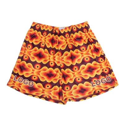 China Wholesale Hot Sales Breathable Mesh Polyester Basketball Shorts Custom Made 5 Inch Shorts Inseam POWER38 Sublimation Shorts for sale