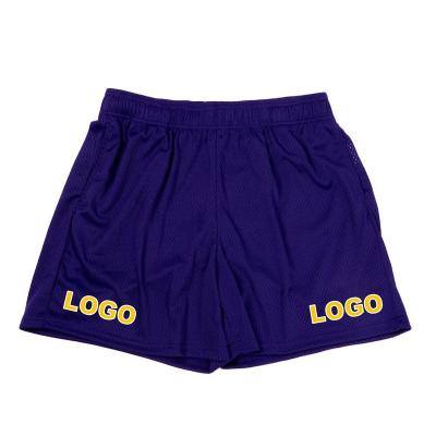 China Latest Hot Sale Custom Made Mesh Polyester Basketball Shorts Gym Breathable Shorts Inseam POWER40 5 Inch Shorts for sale