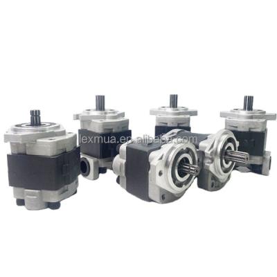 China Hydraulic pumps SGP SGP1 SGP2 series Shimadzu gear pump forklift truck\tipper\KOMATSU /forklift servo system fits for sale