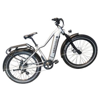 China bafang m620 frame 750w e bike multifunction folding electric bicycle fat tire 26 inch for sale