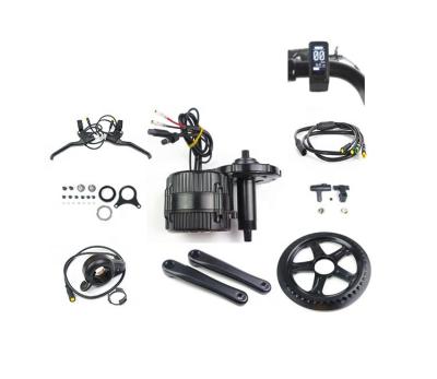 China Free Shipping Two Series Mid Series Bike Conversion Kit Bafang 8fun E Drive Motor 36V 250W E Bike Conversion Kit With Colorful Display for sale