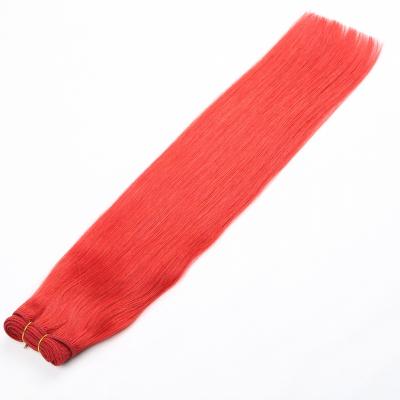 China China Factory Supplier Express Silky Straight Wave Wave Free Sample Alibaba Silky Straight Hair Bundles Red Color Brazilian Hair Weave for sale