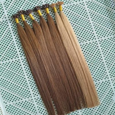 China Silky straight wave 1g per russian flat hair tip U tip full cuticle strand /european hair I tip fast shipping flat extension for sale