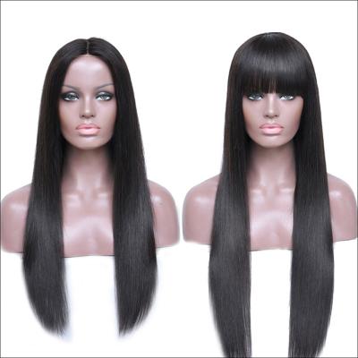 China 360 Lace Frontal Human Hair Wigs Brazilian Virgin Remy Long Straight Human Hair Full Lace Wig Silky Straight 360 Lace Frontal Wigs For Black Women for sale