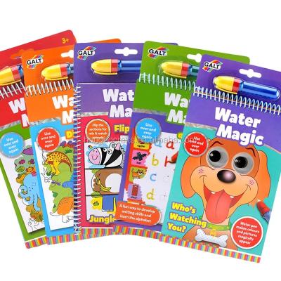 China Reusable Doodle Drawing New Popular Reusable Drawing Doodle Kids Toys Kids Water MAGIC Coloring Book With Water Pen for sale