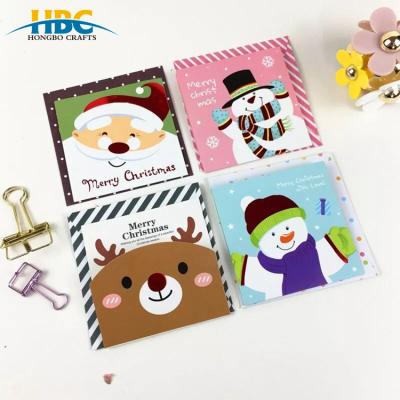 China Handmade Europe Paper Craft Christmas Card Greeting Card for sale