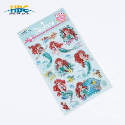 China High Quality Decorative Originality Waterproof+Eco-friendly Cheap Bottle Sticker/Puffy Sticker for sale