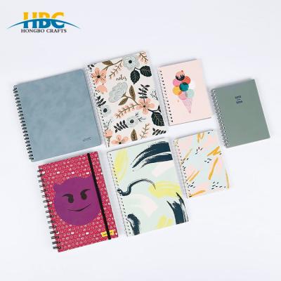 China Wholesale Custom Spiral Notebook Blank Colorful Spiral Notebook Planner Planner Journal for sale