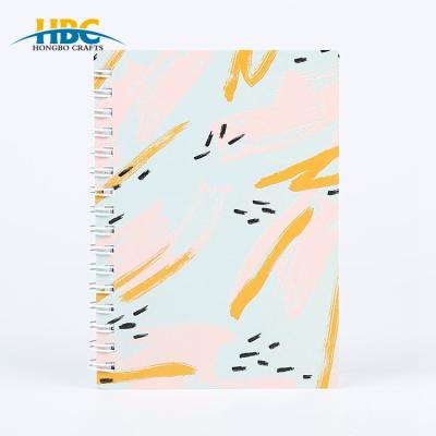 China New design premium custom printed spiral school spiral notebook/spiral notebook for sale