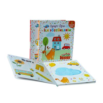 China paper & Magic Printing and Cardboard Customs Hardcover Children Book Binding for sale