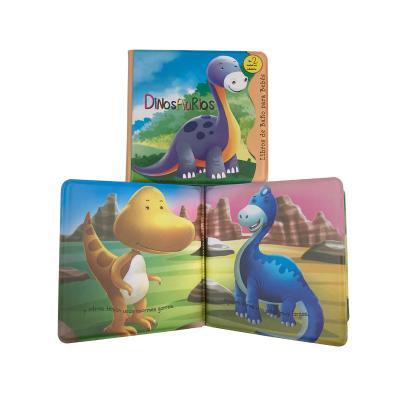 China paper & Custom Waterproof Cardboard Swim Kids Book For Knowledge Study for sale