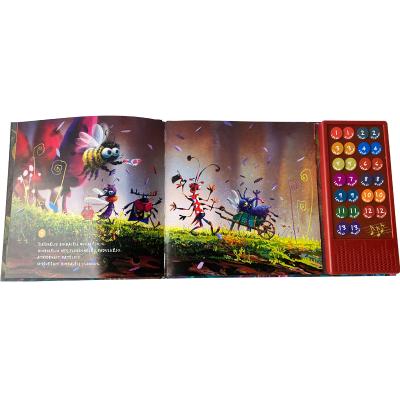 China Study Customized Kids Board Book Printing Cheap English Music Book for sale