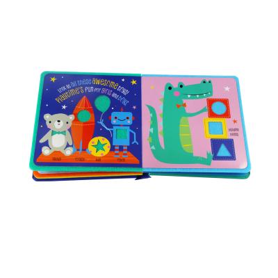 China Cheap Children Education China Custom Make Hardcover Full Color Board Book Printing Service For Children for sale