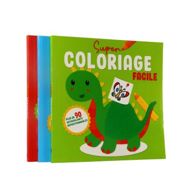 China Children education custom printing animal picture sticker book for kids children perfect binding book for sale