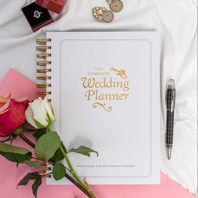 China Children kids adults book to custom design book sprial premium wedding planner bine planner with sticker for wedding for sale