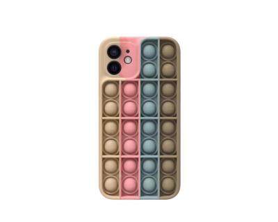 China anti-fall unique product 2021 new product fidgety toys phone case ipone 12 pro silicon case for sale