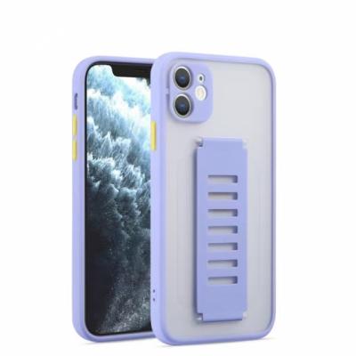 China 2020New Designer TPU+PC Shockproof Wristband Phone Case Hand Holder Phone Cover Case For IPHONE 11 for sale