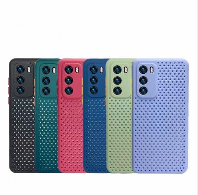 China Luxury Breathing Soft Tpu Grid Honeycomb TPU Mobile Phone Case Covers For Infinix Smart 5 / x657 for sale