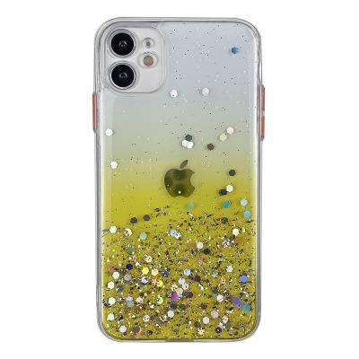 China Fanshion Star Glitter Case for iphone 11 xr x 7 pro max clear bling 8 xs for iphone 12 phone case bling bling for sale