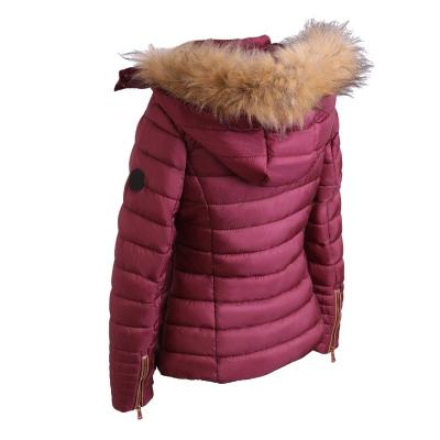 China Sustainable High Quality Custom Made Simple Beautiful Women's Jackets Warm Winter Windproof Coat for sale