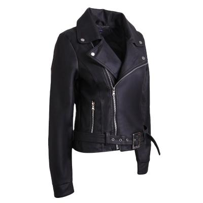 China Viable Classic Fashion Outdoor Women Winter Leather Jacket Collection Leather Jacket for sale