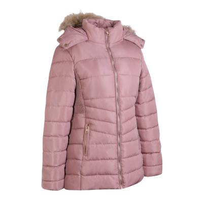 China New Style Sustainable Women Slim Padded Stripper Down Winter Coats Warm Jackets for sale