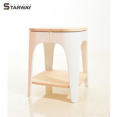 China Wholesale Modern Modern Ash Mdf Tabletop Plastic Coffee Table Living Room Furniture for sale