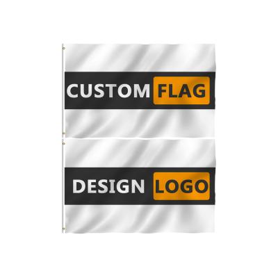 China Health Care Institutes No MOQ Double Side Printing 3x5 FT High Quality 100% Polyester Double Stitching Custom Flags And Banners for sale