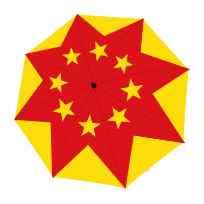 China Minimalist Tigray Flag Design Printing High Quality Tigray Umbrella Of Big Events Fast Delivery for sale