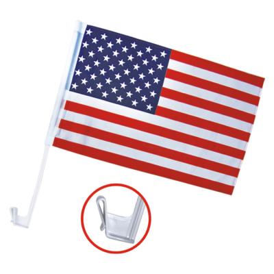 China Custom Polyester National Flag Logo American Flag Printing Usa Flag Red Black Blue Line Usa Car Banner Design 12