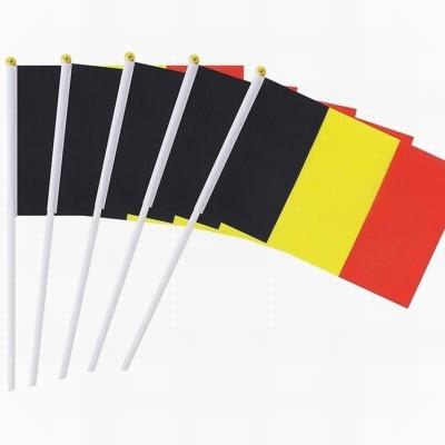 China High Quality 100% Polyester OEM Polyester Flags All Countries Hand Flag Custom Size for sale