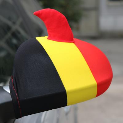 China 2020 Mug OEM Country National European Business Gift All Custom Design Logo Football Soccer Club Team Flag Car Side Mirror Cover for sale