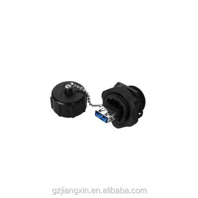 China Waterproof Plastic Mini Quick Power Connector 4pin Field Installable Connectors for sale