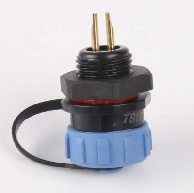 China [GIET] PP TS11 Sp11 2pin 3pin 4pin 5pin Female Socket IP67 IP68 Waterproof Automotive Male Female Plug Cable Connector Socket IP67 IP68 for sale