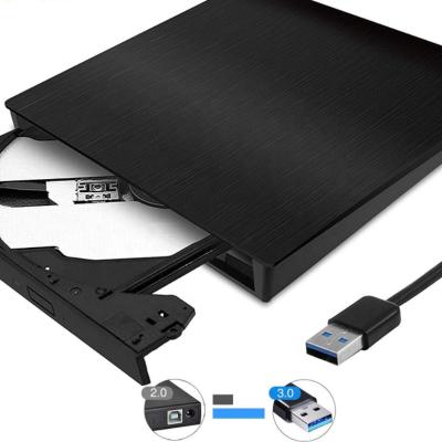 China External USB 3.0 One Head CD/VCD Cart 80mm, 120mm Laptop HDD SSD Cart Aluminum Laptop Hdd Burner for sale