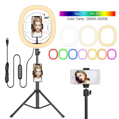 China ABS+PC Beauty Ring Light Smart Phone Selfie Self-Timer Artifact Fill Light Portable Portable Led Female LED Fill Light for sale