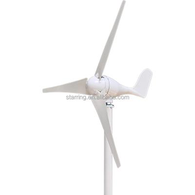 China Nylon Fiber STAR Horizontal Axis Wind Generator 300Watt 12V24V 300w Cheap Wind Turbine Supplier for sale