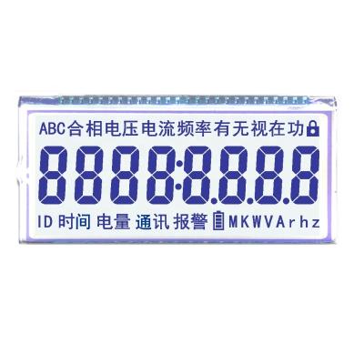 China Custom Reflective 7 Segment LCD HTN Segment LCD Display Modules ENH-SS911149-01 for sale