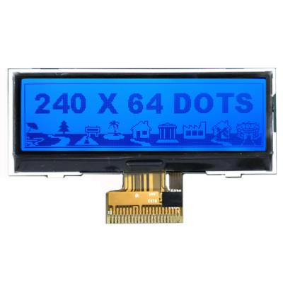 China LCD Show OEM Graphic LCD 240x64 Custom Display SPI Interface RGB Backlight 3.0 Inch for sale