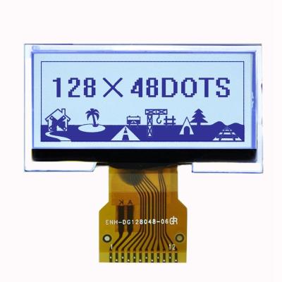 China FSTN 128x48 Graphics COG Display LCD With Backlight 1.5 Inch for sale