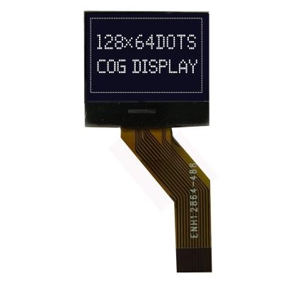 China 128x64 White on 0.9 Inch Black LCD Matrix FSTN Small Size Graphic LCD Display for sale