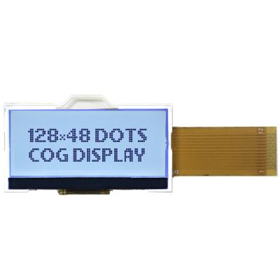 China Chinese Supplier 128x48 STN Graphic LCD Display White LED Backlight 1.5 Inch for sale