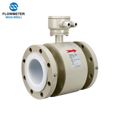 China Kaifeng weili low cost mbus flowmeter widely electromagnetic flowmeter milk and beer for sale