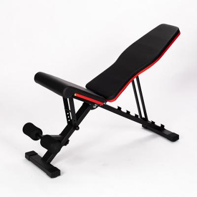 China Black Indoor Belly Exercise Home Exercise Sit Up Bench For Home Comfortable Folding Gym Use for sale